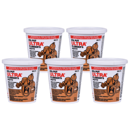 Oatey Stain-Free Plumbers Putty, 14 oz in Beige - 25171