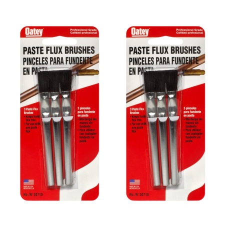 Oatey Acid Brush-Carded, 0.5 Inch in Metallic - 30710