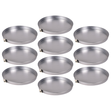Oatey 34170 18 In. Aluminum Water Heater Pan with 1 In. CPVC Adapter