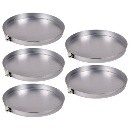 Oatey 34170 18 In. Aluminum Water Heater Pan with 1 In. CPVC Adapter