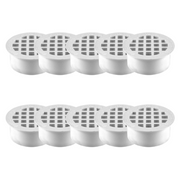 Oatey 2" PVC Snap-In Shower Drain in White - 43561 - 10 pack