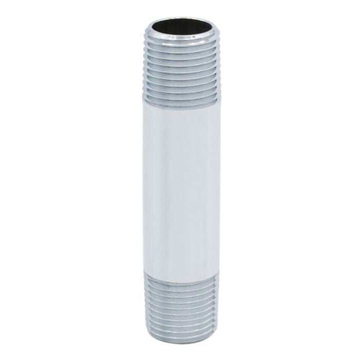 Legend Valve 1/2" X 4" Chrome Nipple NL in Chrome Brass - 311-066CNL