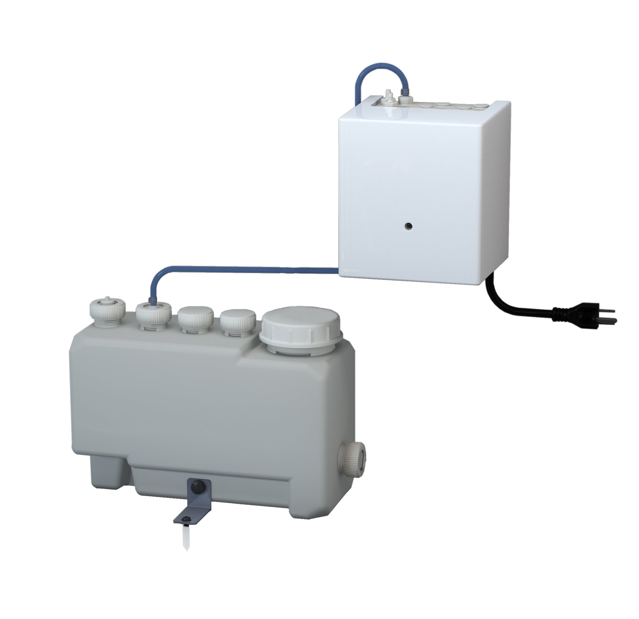 Toto Touchless Auto Foam Soap Dispenser Controller and 3 Liter Reservoir for 2 Spout Compatibility