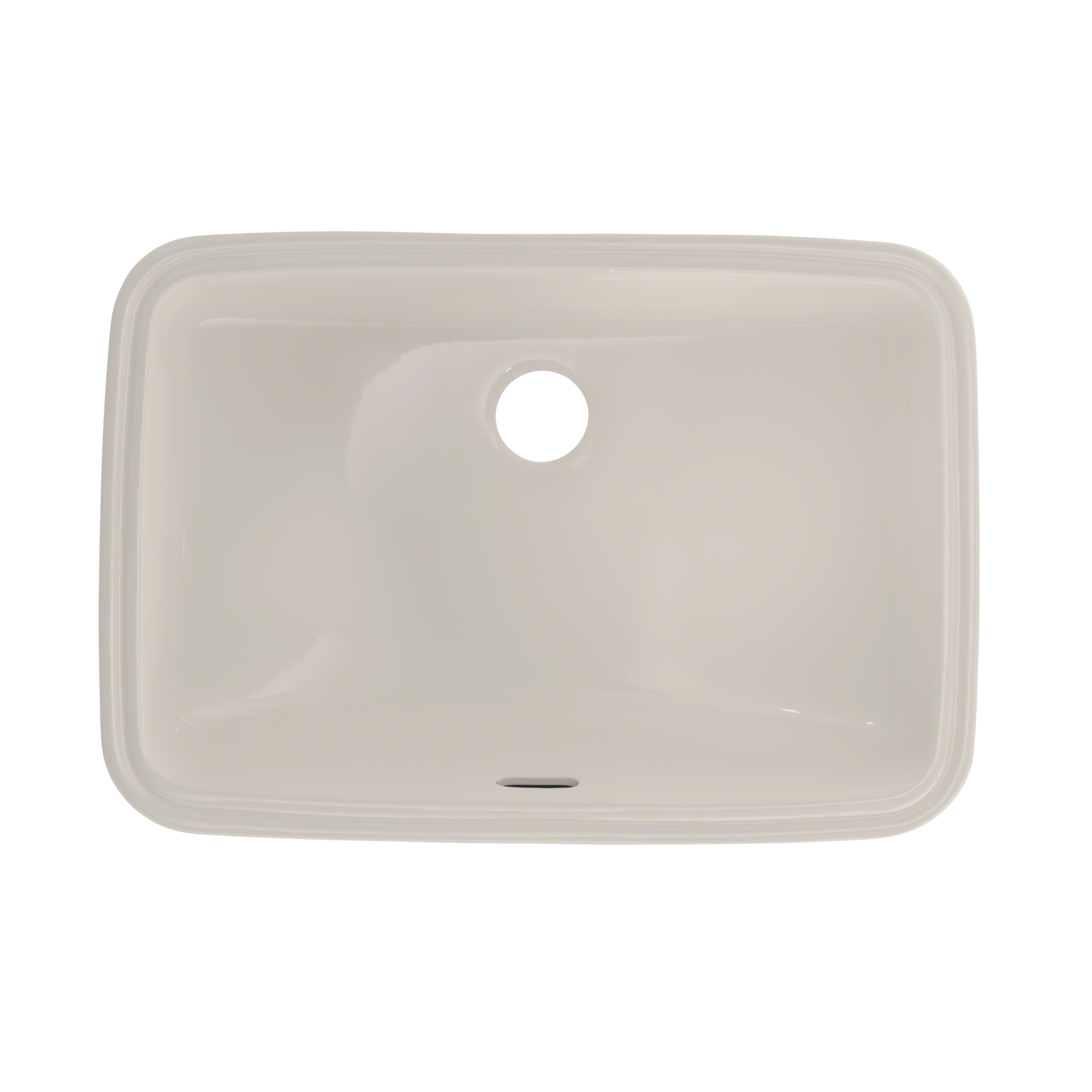 Toto LT542G#12 19" x 12-3/8" Rectangular Undermount Bathroom Sink with CeFiONtect: Sedona Beige