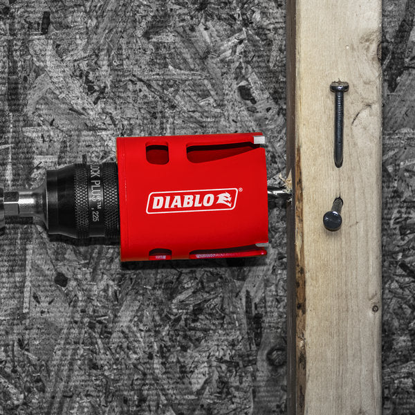 Diablo Demo Demon 4 inch Carbide Teeth Rough-In Hole Saw - DHS4000CTR