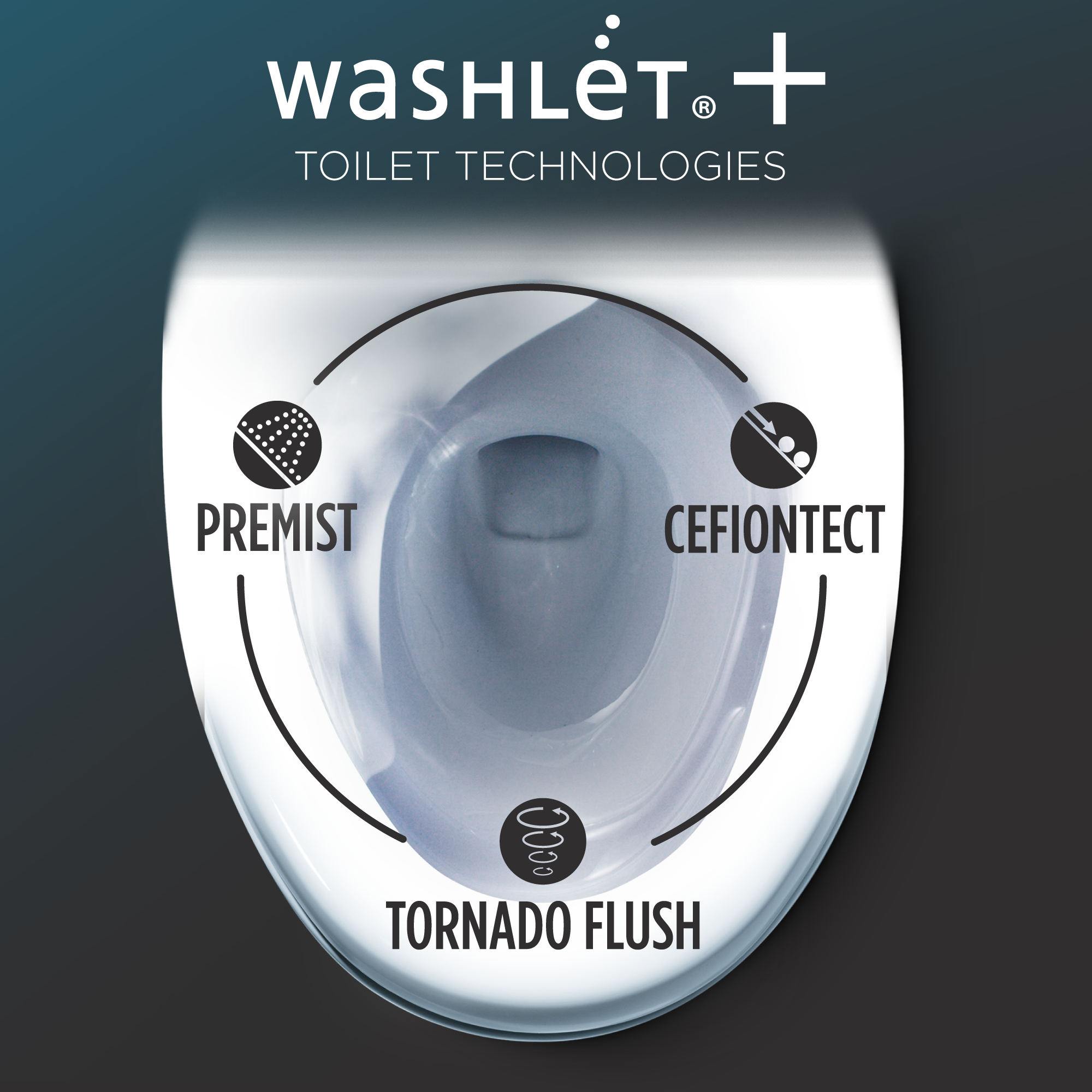 Toto Drake Two Piece Elongated Tornado Flush Universal Height Toilet with CEFIONTECT 1.28 GPF with Washlet+ C2 Bidet Seat in Cotton White