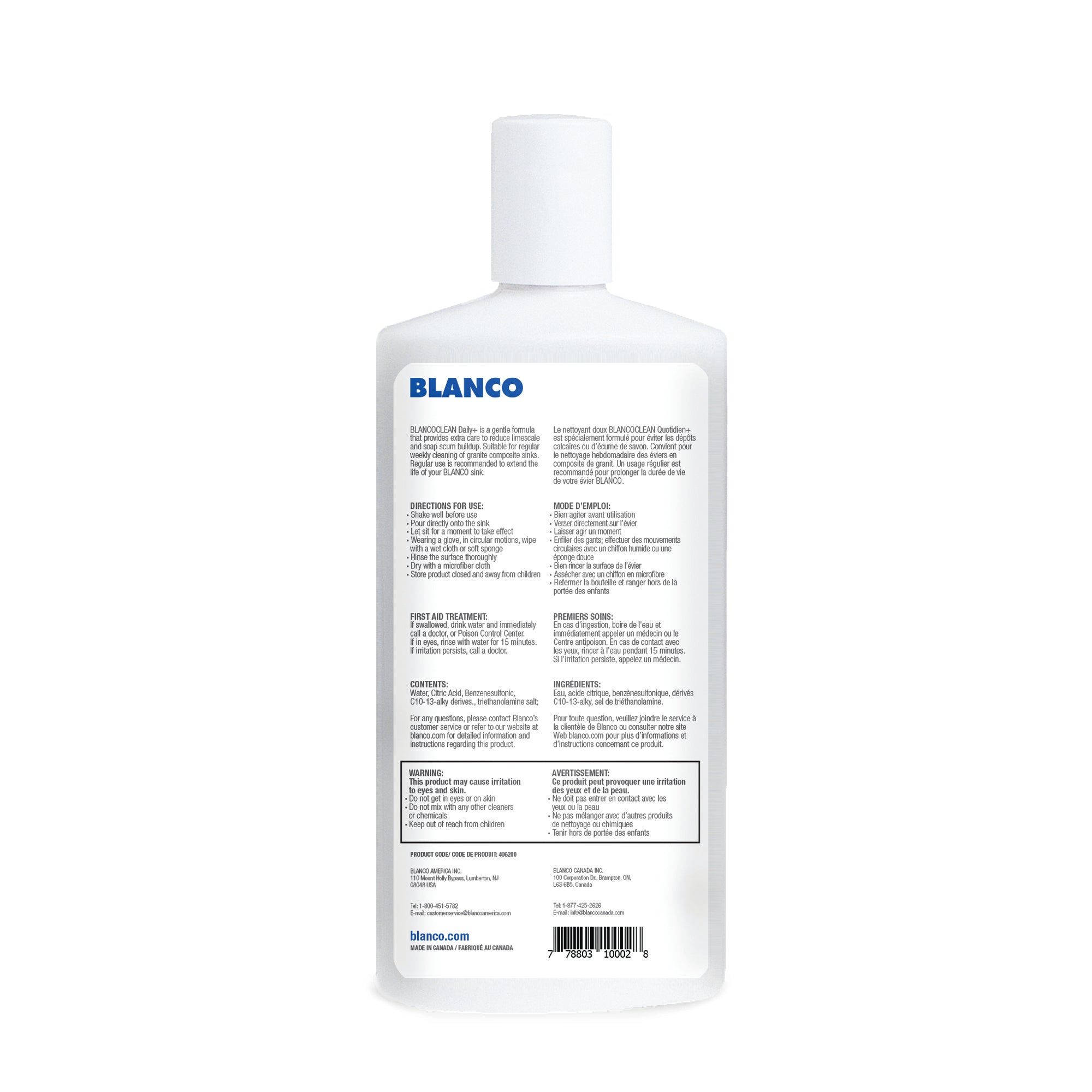 Blanco 406200: BlancoClean Daily+ Silgranit Sink Cleaner