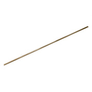 Satin bronze linear drain component, 72 inches long, with slotted opening along length.