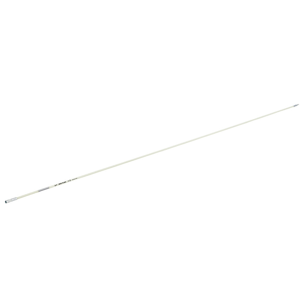 Long white flexible rod with metal tip and Milwaukee branding on shaft.
