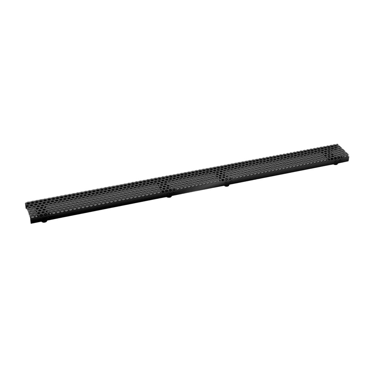Infinity Drain 48" D 6548 BK Linear Drain Grate: Matte Black
