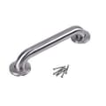 Dearborn DB8912 1-1/2" x 12" Stainless Steel Grab Bar W/ Concealed Flange: Satin Finish