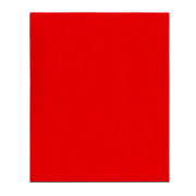 Six red 220-grit sanding sheets, 4-1/2 by 5-1/2 inches, for quarter-sheet palm sanders.