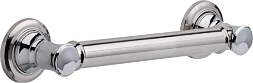 Delta BathSafety 12" Traditional Decorative ADA Grab Bar