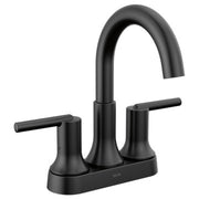 Delta Trinsic Two Handle Centerset Bathroom Faucet with Metal Drain & Pop Up