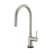 Brizo Odin Smarttouch Pull-Down Kitchen Faucet With Arc Spout - Less Handle in Stainless - 64075LF-SSLHP