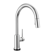 Delta Trinsic Single Handle Pull-Down Kitchen Faucet with Touch2O Technology