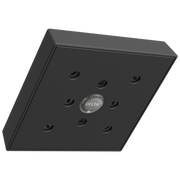 Delta RP70171BL Universal Showering H2Okinetic Single-Setting Raincan Shower Head, 1.75 gpm, 6", Matte Black