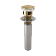 Brizo Push Button Pop-Up With Overflow in Luxe Gold - RP81628GL