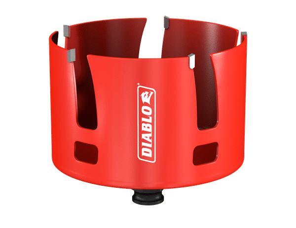 Diablo Demo Demon 4 inch Carbide Teeth Rough-In Hole Saw - DHS4000CTR