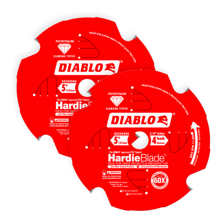 Diablo D0504DHA 5 in. x 4 Tooth (PCD) Fiber Cement HardieBlade