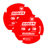 Diablo D0604DH 6-1/2 in. x 4 Tooth (PCD) Fiber Cement HardieBlade - 2 Pack