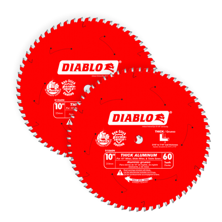 Diablo D1060N 10 in. x 60 Tooth Thick Aluminum Cutting Saw Blade