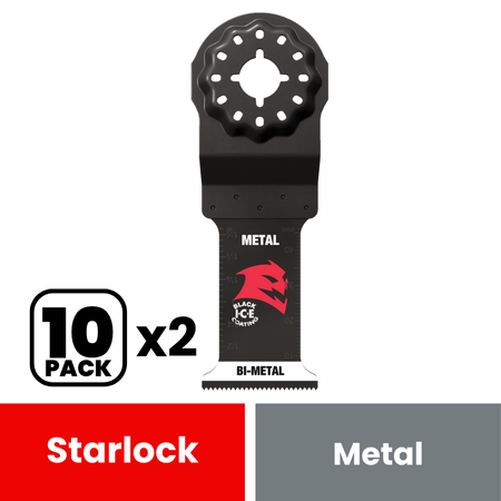 Diablo DOS125BF10 1-1/4 in. Starlock Bi-Metal Oscillating Blade for Metal