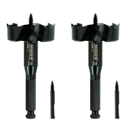 Diablo DSF2250 2-1/4 in. Dia. SPEEDemon Self-Feed Bit - 2 Pack