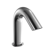 Toto Standard R AC Powered 10 Second On Demand Flow Touchless Bathroom Faucet 1.0 GPM with Thermostatic Mixing Valve in Polished Chrome