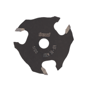 Black circular slotting cutter with three carbide cutting wings and center bore, marked "freud" and "ITEM 56-108."