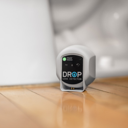 DROP Leak Detector System - 2 Pack Leak Detectors with Cable - D-LD2