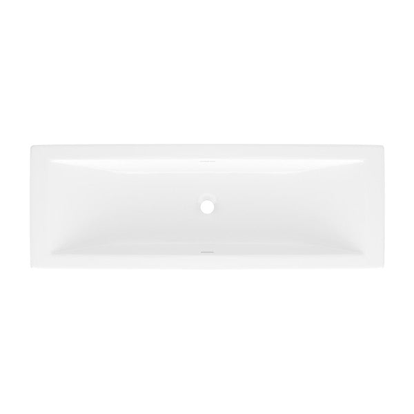 Victoria & Albert Rossendale Undermount or Drop-In Bathroom Sink - Standard White