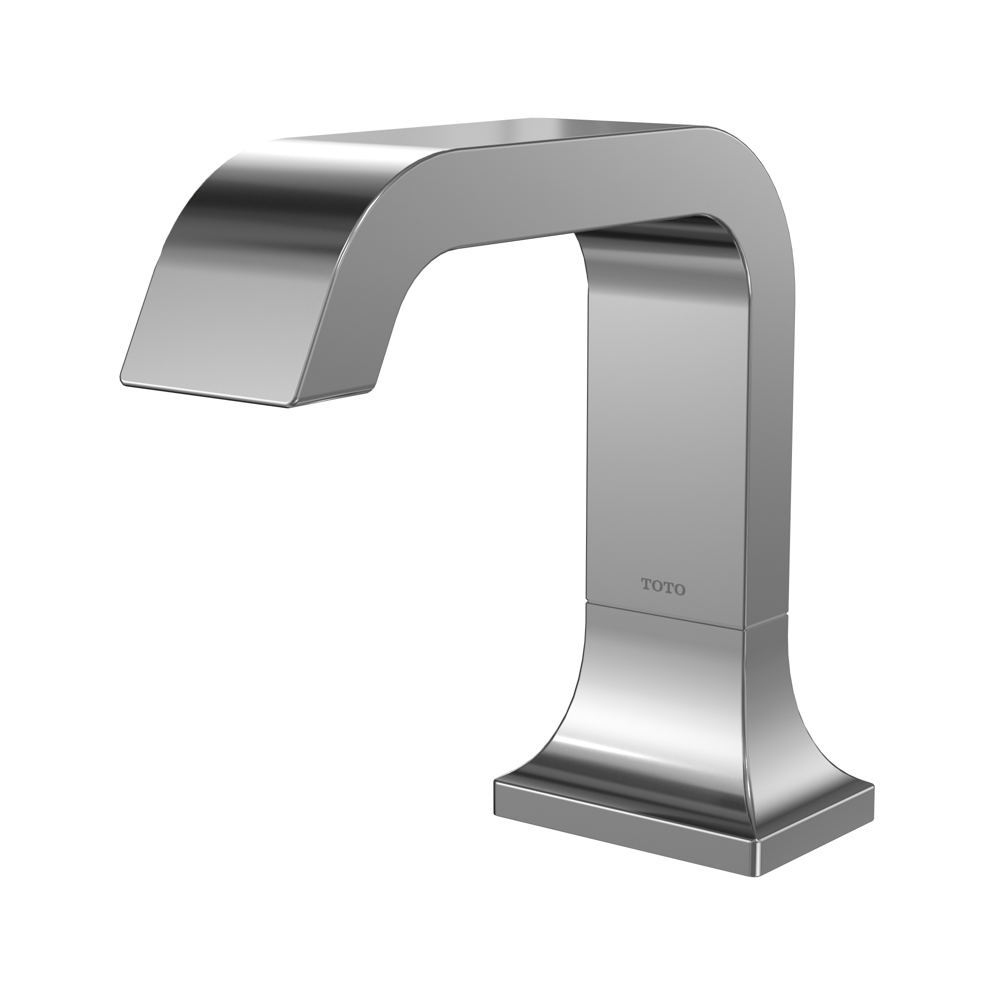 Toto GC AC Powered 10 Second On Demand Flow Touchless Bathroom Faucet 0.5 GPM with Thermostatic Mixing Valve in Polished Chrome