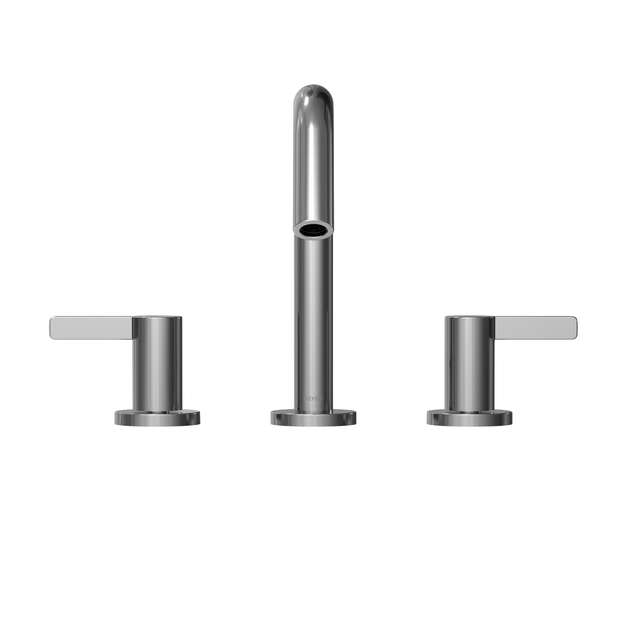 Toto GF Series 1.2 GPM Two Lever Handle Widespread Bathroom Sink Faucet, Polished Chrome