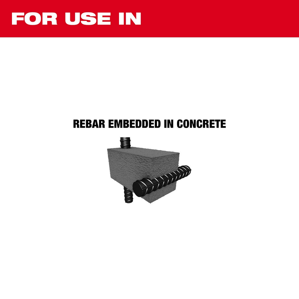 Milwaukee 48-20-6733 SDS Plus 1-3/8" X 12" Rebar Cutter