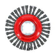 Diablo DWW400XSBC01F 4 in. X-LOCK Carbon Steel Stringer Bead Twist Wheel
