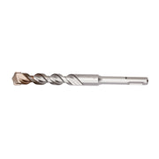 Milwaukee SDS-Plus rotary hammer drill bit with two carbide cutters and spiral flutes, 5/8 inch diameter.