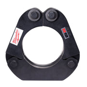 Black press ring with central circular opening and four grip buttons, Milwaukee and M18 branding visible.