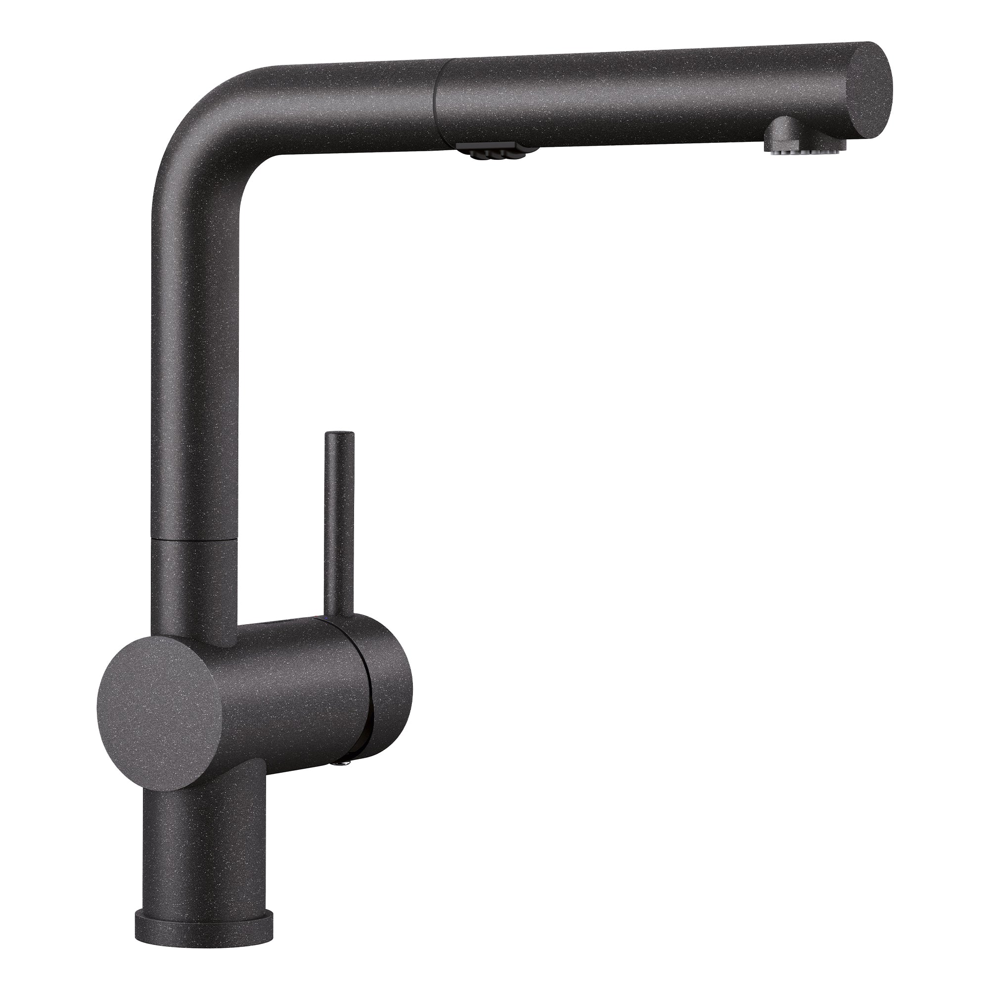 Blanco 526367: Linus Collection Pull-Out 8.69" Kitchen Faucet 1.5 GPM - Anthracite