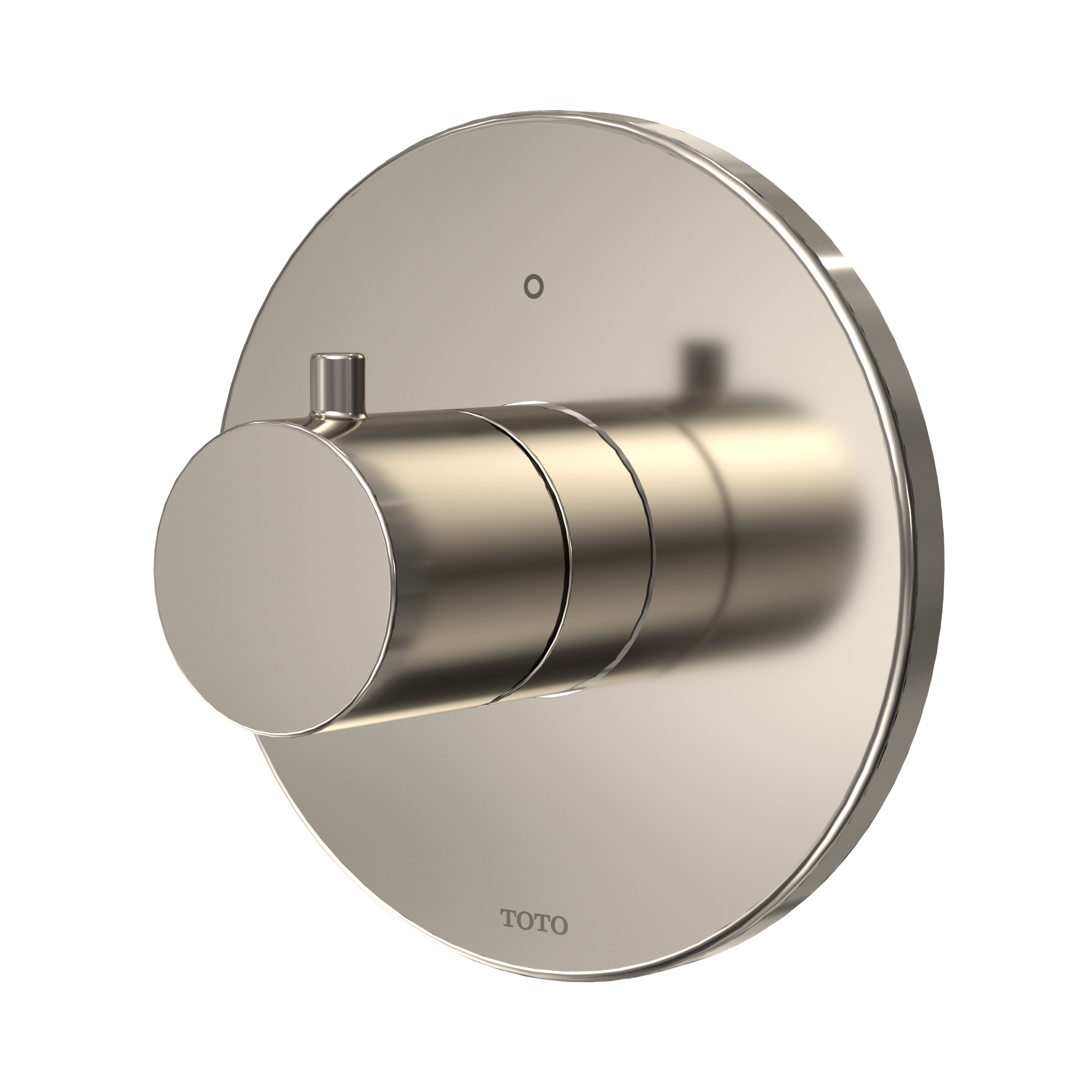 Toto Round Volume Control Valve Shower Trim, Polished Nickel - TBV01101U#PN