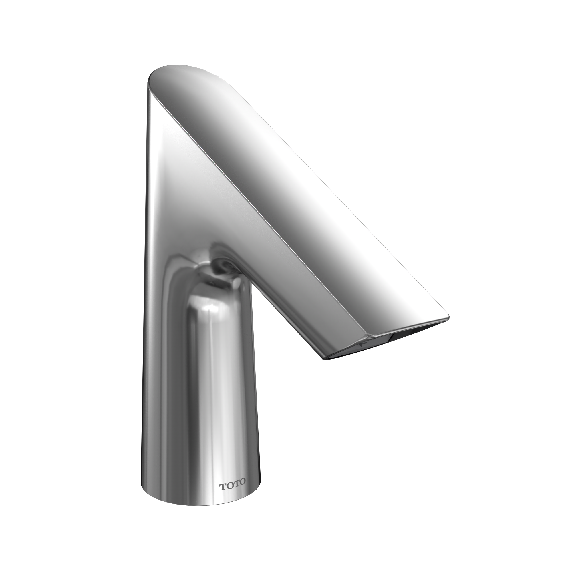 Toto Standard S AC Powered 10 Second On Demand Flow Touchless Bathroom Faucet 0.5 GPM with Thermostatic Mixing Valve in Polished Chrome