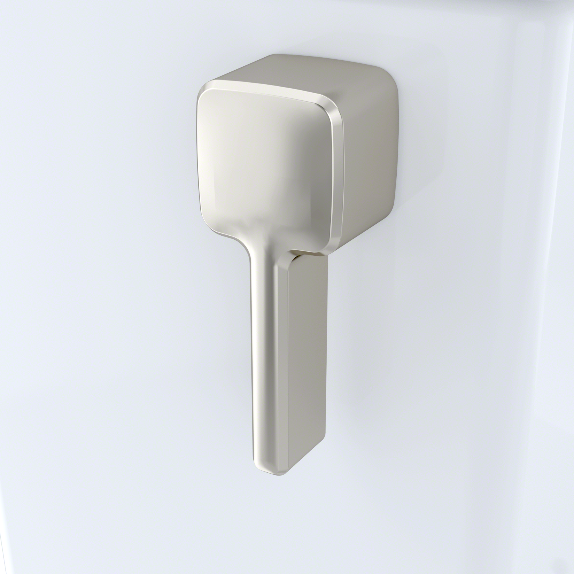 Toto Trip Lever Handle with Spud and Mounting Nut Left Hand - Brushed Nickel