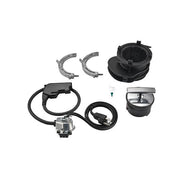 InSinkErator Cover Control corded accessory kit with black mounting collar, clamps, power cord, switch, and control unit.
