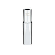 Milwaukee 12MM metric deep socket with six-point opening and four flat sides on polished metal body.