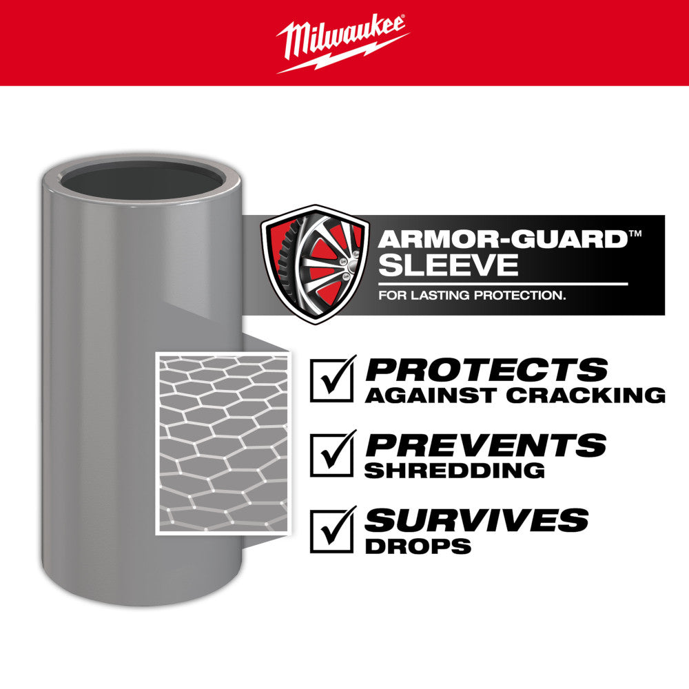 Gray cylindrical 1/2 drive lug nut socket with Armor-Guard sleeve protection, 1-1/16" SAE size.