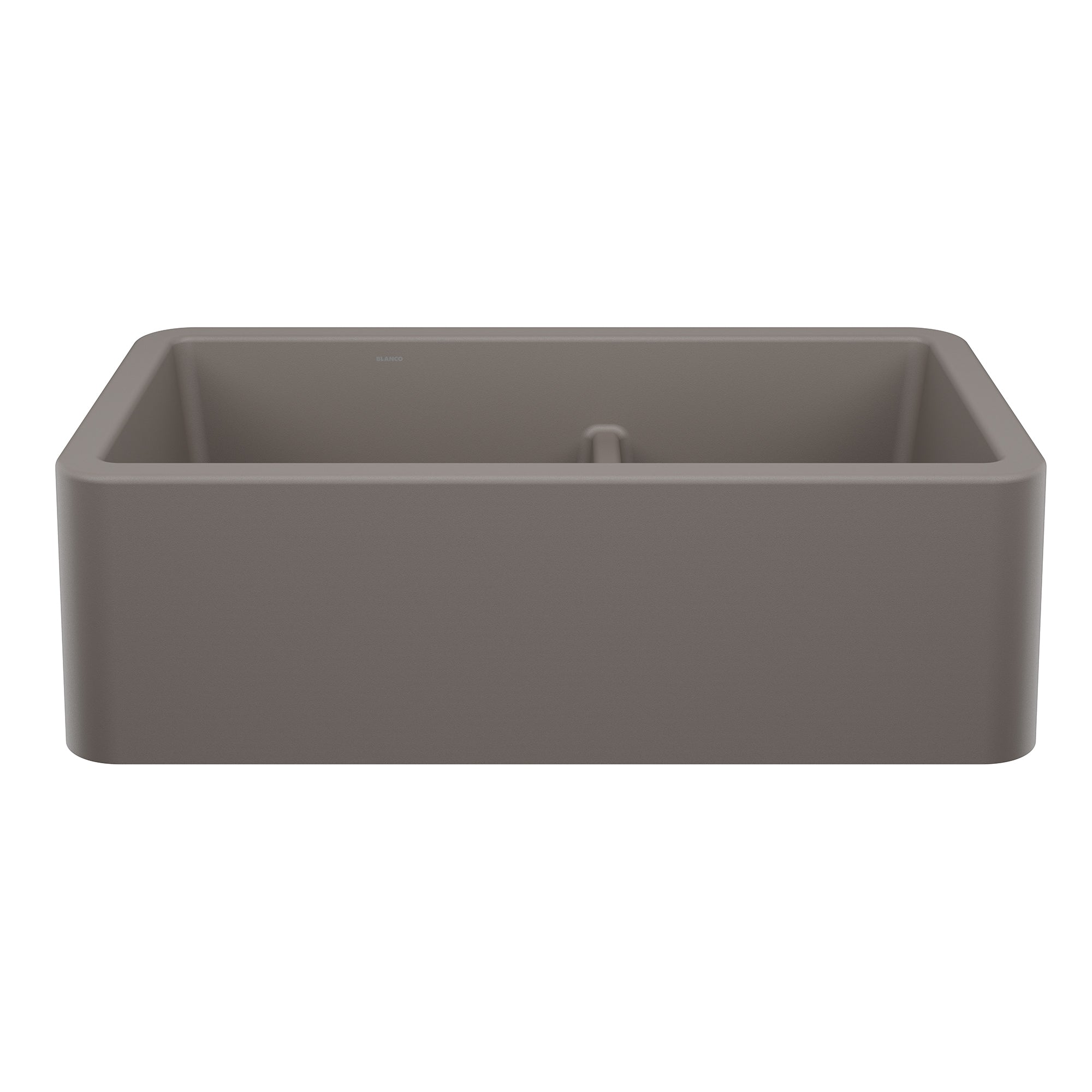 Blanco 443115: Ikon 33" Apron Low Divide Sink - Volcano Grey