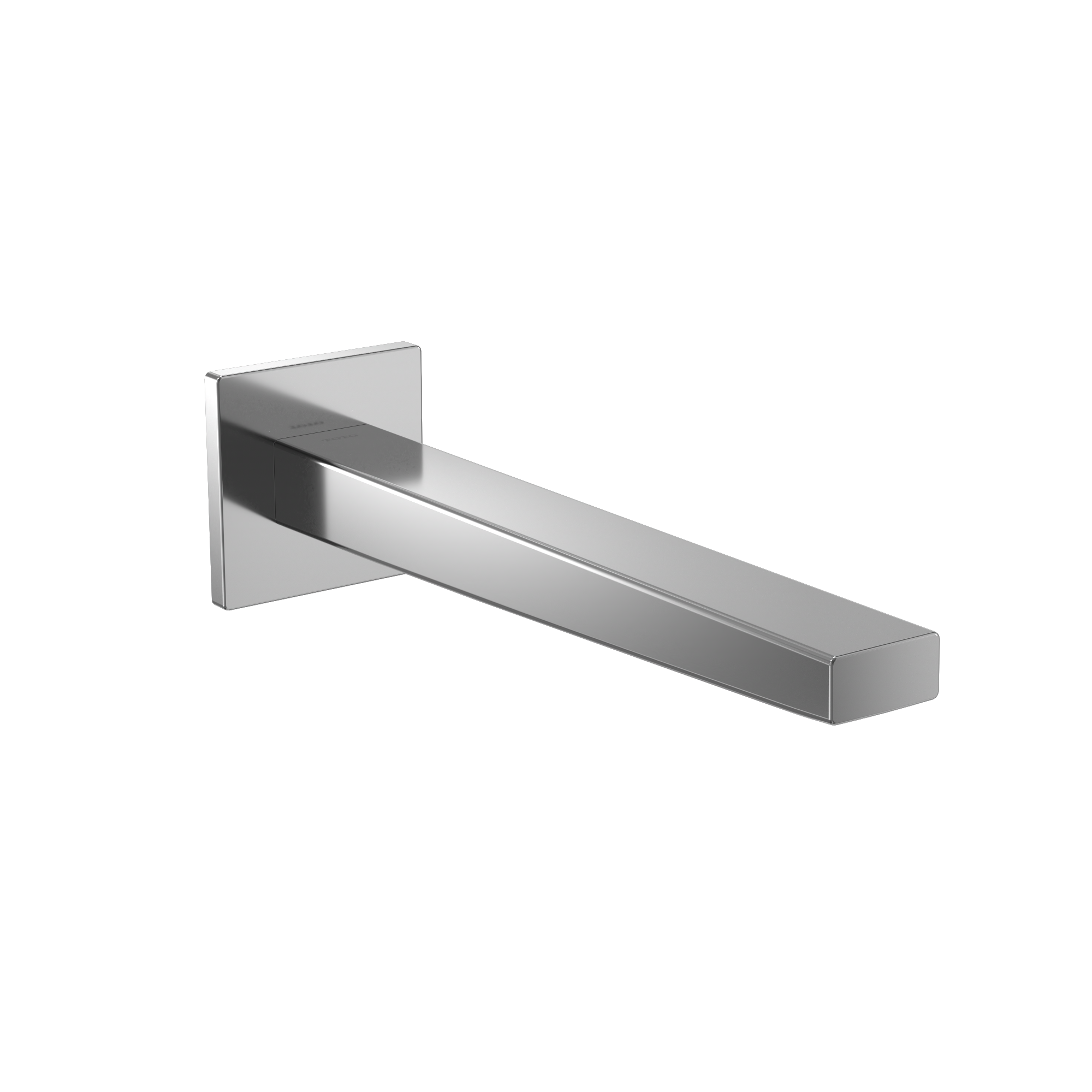 Toto Axiom Wall Mounted AC Powered 10 Second On Demand Flow Touchless Bathroom Faucet 0.5 GPM with Mixing Valve in Polished Chrome