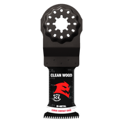 Diablo DOS125JBW10 1-1/4 in. Starlock Bi-Metal Oscillating Blades for Clean Wood - 2 Pack