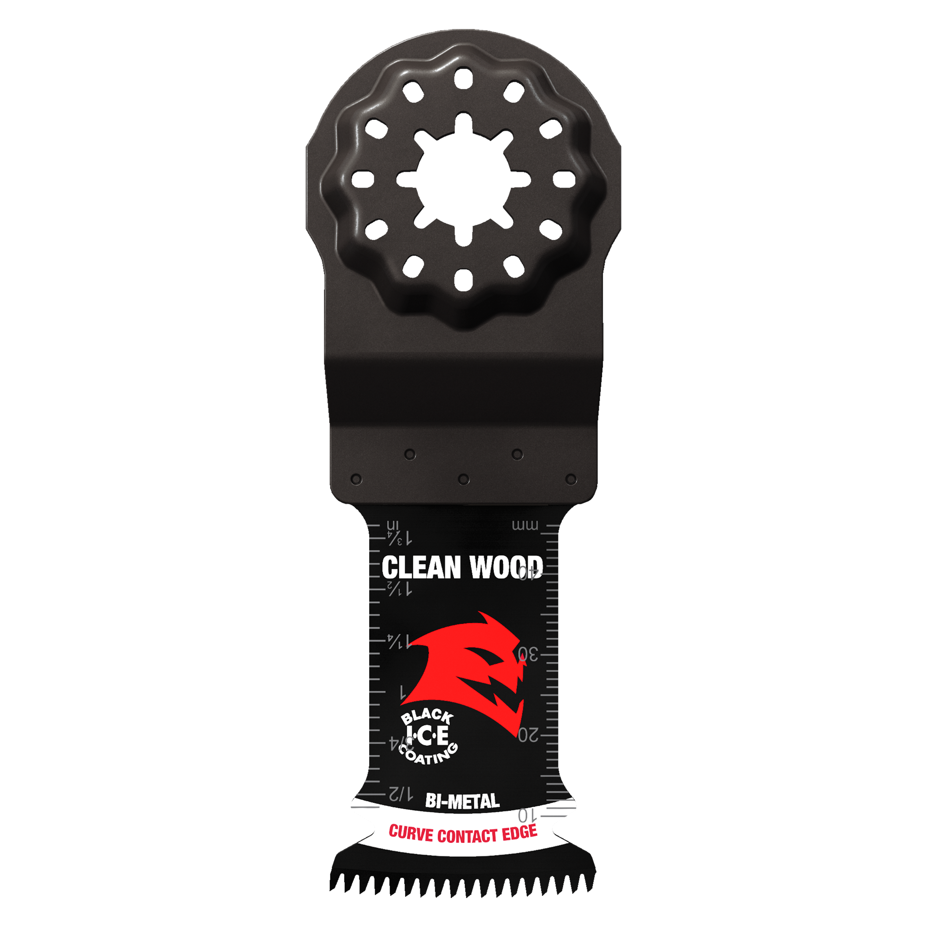 Diablo DOS125JBW10 1-1/4 in. Starlock Bi-Metal Oscillating Blades for Clean Wood - 2 Pack
