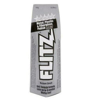 Silver Flitz paste polish bottle, 5.29 oz, with black label and product information.